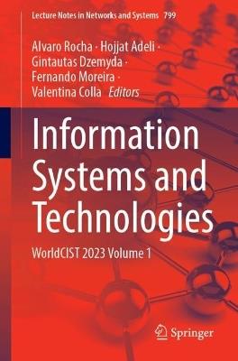 Information Systems and Technologies: WorldCIST 2023, Volume 1 - cover