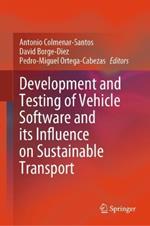 Development and Testing of Vehicle Software and its Influence on Sustainable Transport