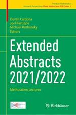 Extended Abstracts 2021/2022: Methusalem Lectures