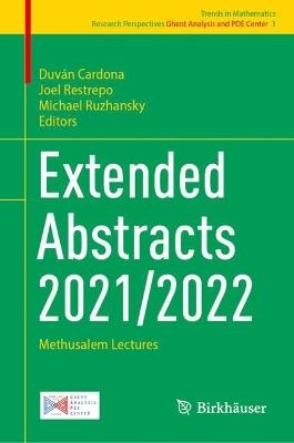 Extended Abstracts 2021/2022: Methusalem Lectures - cover