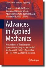 Advances in Applied Mechanics: Proceedings of The Eleventh International Congress for Applied Mechanics (JET’2022), November 16-18, 2022, Marrakech, Morocco