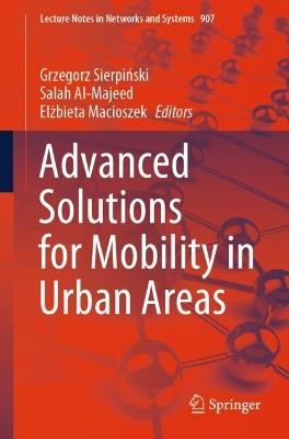 Advanced Solutions for Mobility in Urban Areas - cover