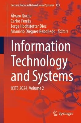 Information Technology and Systems: ICITS 2024, Volume 2 - cover