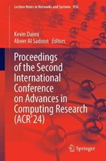 Proceedings of the Second International Conference on Advances in Computing Research (ACR’24)