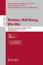 Wisdom, Well-Being, Win-Win: 19th International Conference, iConference 2024, Changchun, China, April 15–26, 2024, Proceedings, Part II