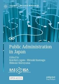 日本の行政 – 縣 孝一郎 – 稲次 宏明 – 英語版書籍 – Springer International Publishing AG – ガバナンスと公共管理