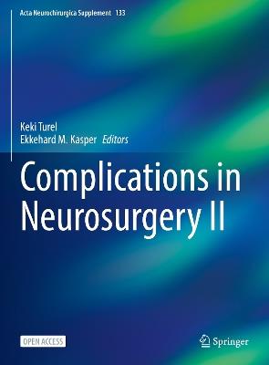 Complications in Neurosurgery II - cover
