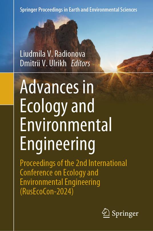 Advances in Ecology and Environmental Engineering
