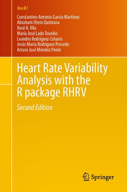 Heart Rate Variability Analysis with the R package RHRV