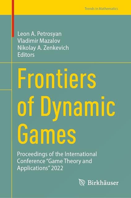 Frontiers of Dynamic Games