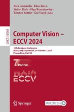Computer Vision – ECCV 2024: 18th European Conference, Milan, Italy, September 29–October 4, 2024, Proceedings, Part VII