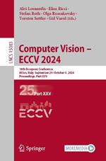 Computer Vision – ECCV 2024: 18th European Conference, Milan, Italy, September 29–October 4, 2024, Proceedings, Part XXV