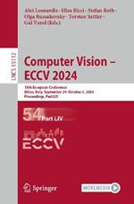 Computer Vision – ECCV 2024: 18th European Conference, Milan, Italy, September 29–October 4, 2024, Proceedings, Part LIV