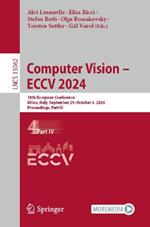 Computer Vision – ECCV 2024: 18th European Conference, Milan, Italy, September 29–October 4, 2024, Proceedings, Part IV