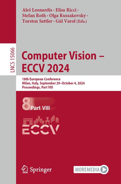 Computer Vision – ECCV 2024