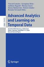 Advanced Analytics and Learning on Temporal Data: 9th ECML PKDD Workshop, AALTD 2024, Vilnius, Lithuania, September 9–13, 2024, Revised Selected Papers