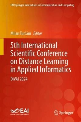 15th International Scientific Conference on Distance Learning in Applied Informatics: DiVAI 2024 - cover