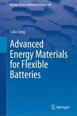 Advanced Energy Materials for Flexible Batteries