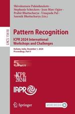 Pattern Recognition. ICPR 2024 International Workshops and Challenges: Kolkata, India, December 1, 2024, Proceedings, Part V