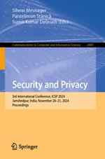Security and Privacy
