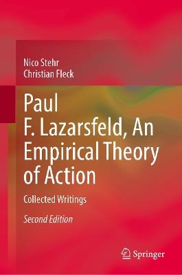 Paul F. Lazarsfeld, An Empirical Theory of Action: Collected Writings - cover