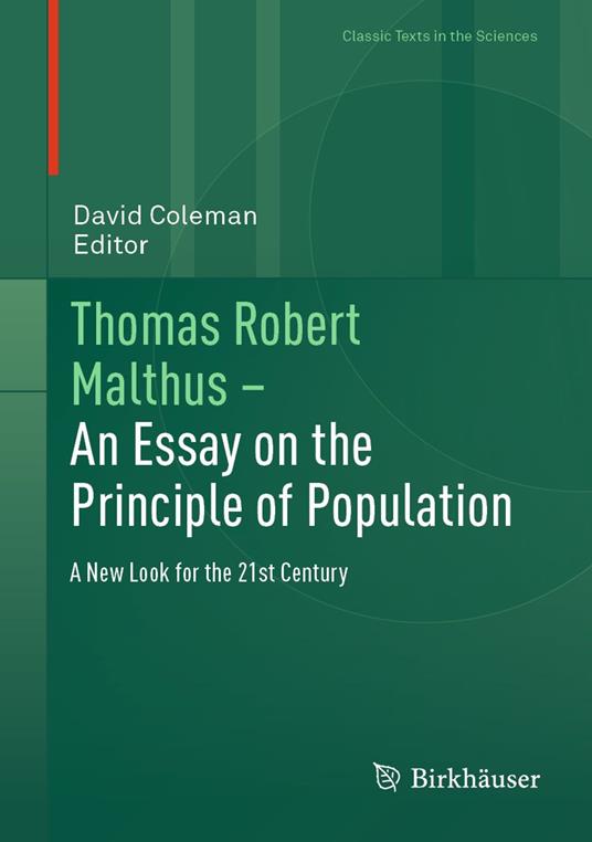 Thomas Robert Malthus – An Essay on the Principle of Population