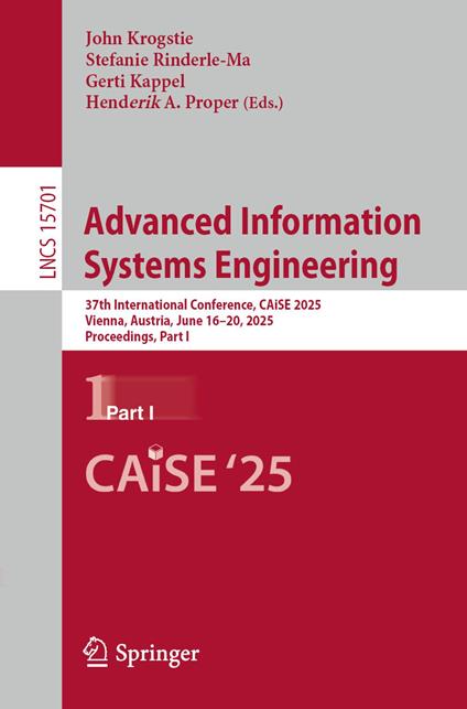 Advanced Information Systems Engineering