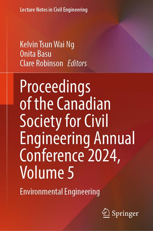 Proceedings of the Canadian Society for Civil Engineering Annual Conference 2024, Volume 5
