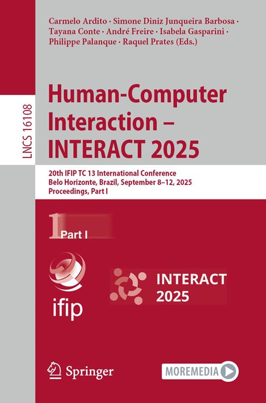 Human-Computer Interaction – INTERACT 2025