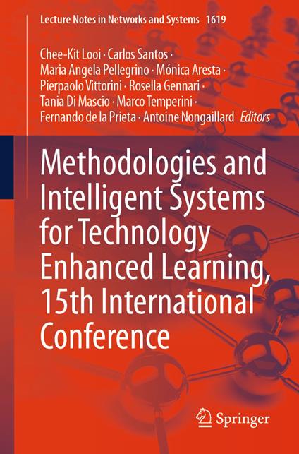 Methodologies and Intelligent Systems for Technology Enhanced Learning, 15th International Conference
