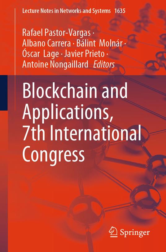 Blockchain and Applications, 7th International Congress
