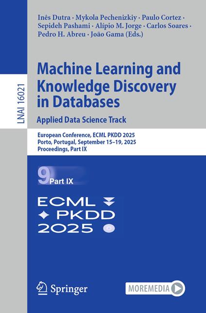 Machine Learning and Knowledge Discovery in Databases. Applied Data Science Track