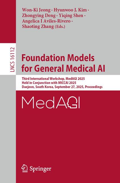 Foundation Models for General Medical AI