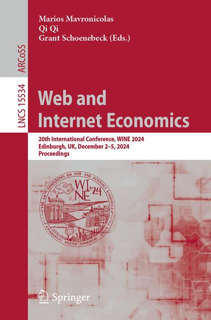 Web and Internet Economics