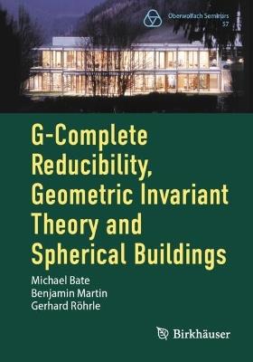 G-Complete Reducibility, Geometric Invariant Theory and Spherical Buildings - Michael Bate,Benjamin Martin,Gerhard Röhrle - cover