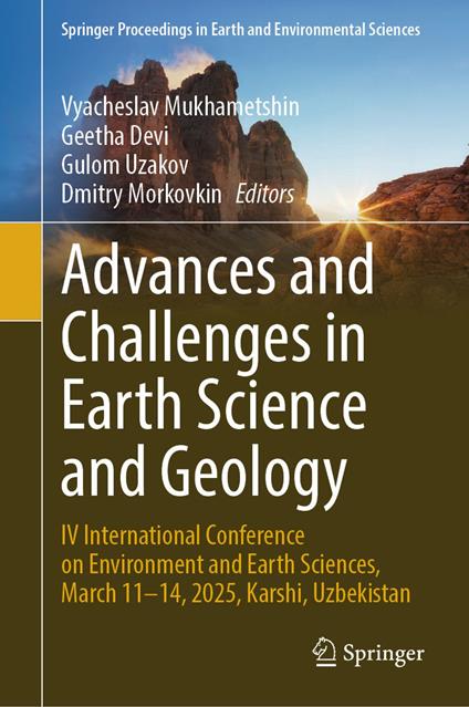 Advances and Challenges in Earth Science and Geology