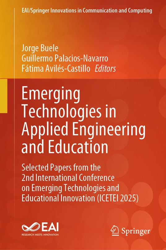Emerging Technologies in Applied Engineering and Education