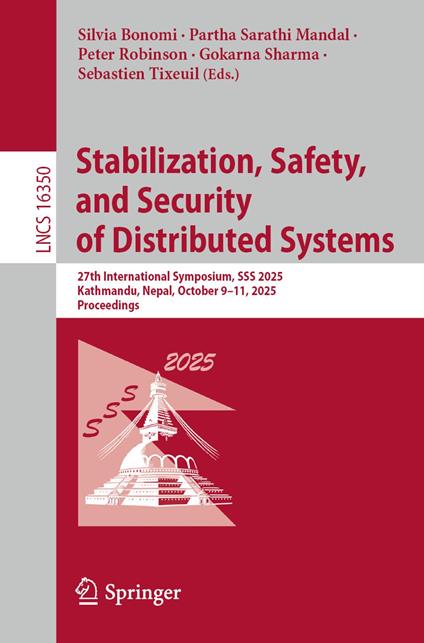 Stabilization, Safety, and Security of Distributed Systems