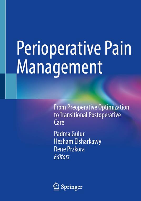 Perioperative Pain Management