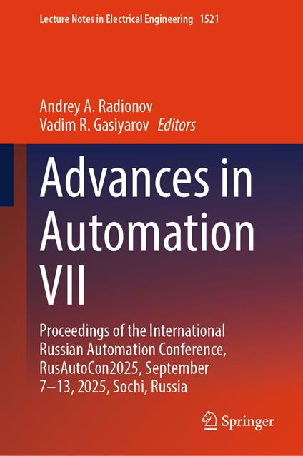 Advances in Automation VII