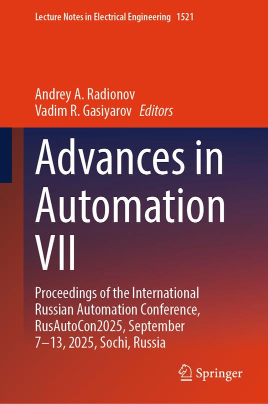 Advances in Automation VII