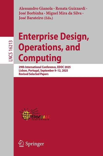 Enterprise Design, Operations, and Computing