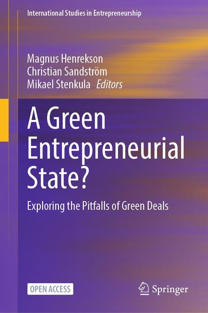 A Green Entrepreneurial State?
