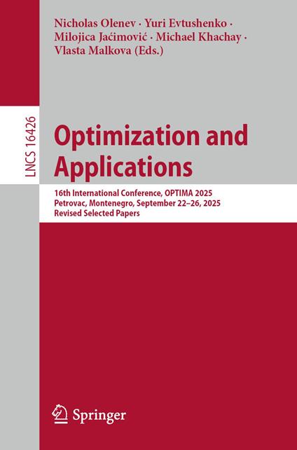Optimization and Applications