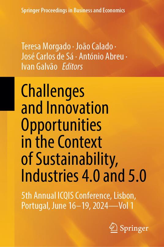 Challenges and Innovation Opportunities in the Context of Sustainability, Industries 4.0 and 5.0