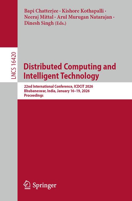 Distributed Computing and Intelligent Technology