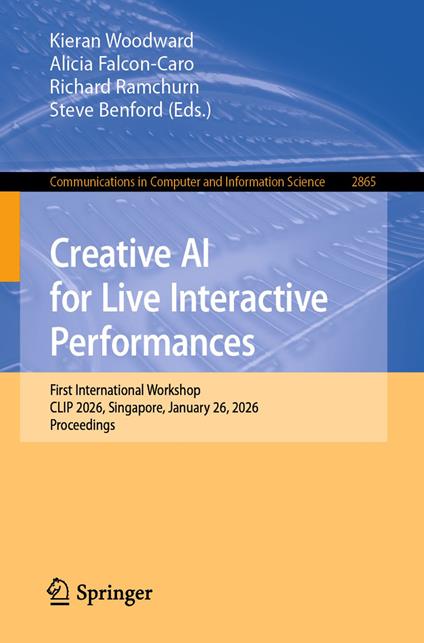 Creative AI for Live Interactive Performances