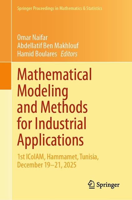 Mathematical Modeling and Methods for Industrial Applications