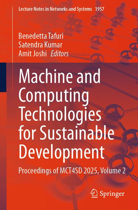 Machine and Computing Technologies for Sustainable Development
