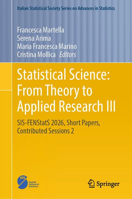 Statistical Science: From Theory to Applied Research III